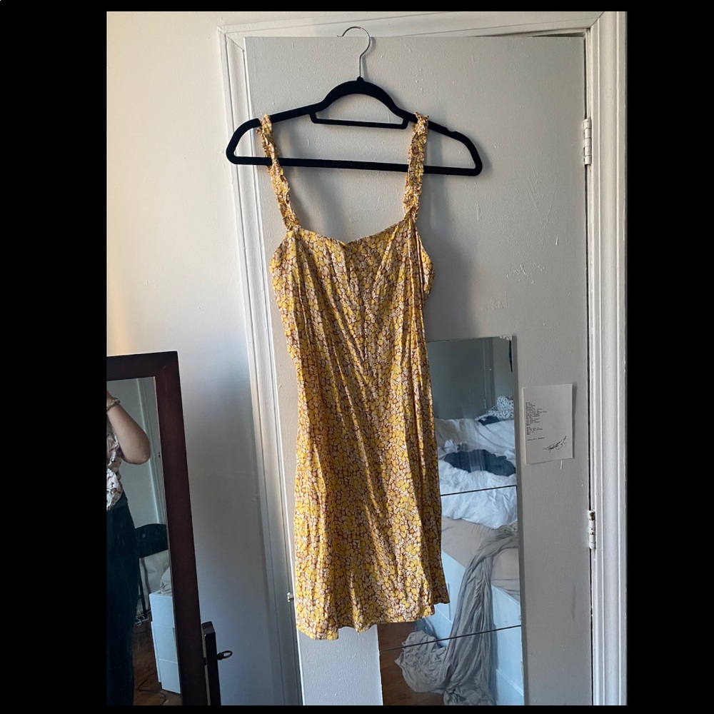& Other Stories Yellow Sun Dress SZ 6
